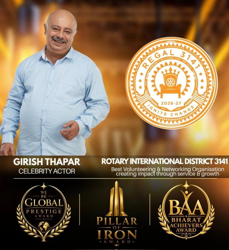 Rotary International District 3141 Honored with Prestigious Award in Pune